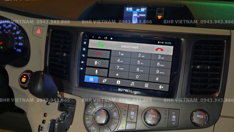 Màn hình DVD Android xe Toyota Sienna 2011 - 2013 | Gotech GT8 Max